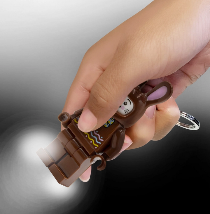 LEGO Easter Bunny LED Keychain