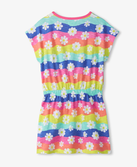 Groovy Flowers Relaxed Dress