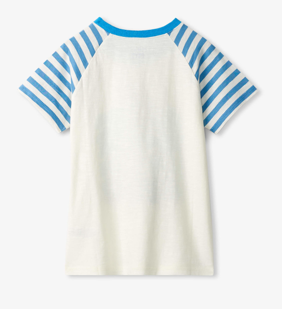 Shark Fin Raglan Tee