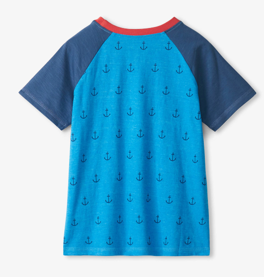 Mini Anchors Raglan Tee