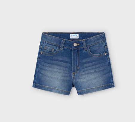 Medium Wash Denim Shorts | 236
