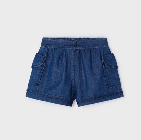 Blue Paper Bag Shorts | 3252