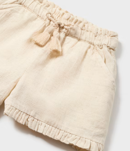 Linen Shorts | Beige | 1212
