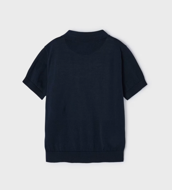 Short Sleeve Navy Polo | 3101