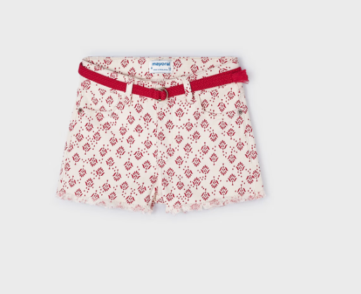 Tan Printed Shorts | 3255