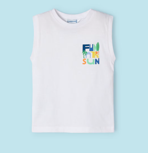 Fun in Sun Sleeveless TShirt | 3029