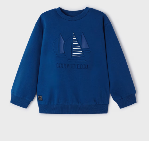 Blue Keep It Cool Sweatshirt | 3481