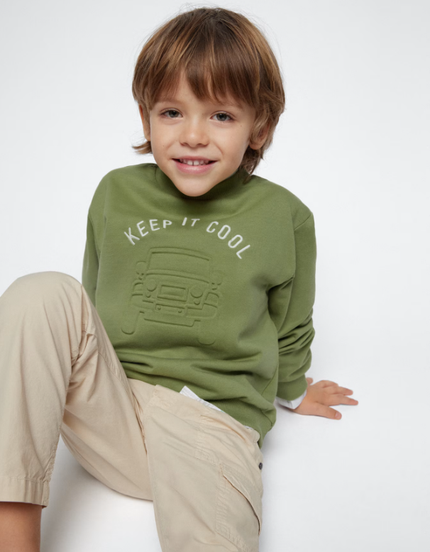 Green Keep It Cool Sweatshirt | 3481