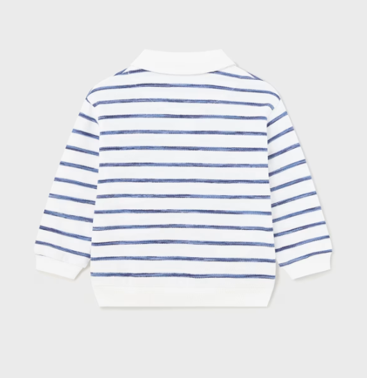 Striped Quarter Zip | 1440