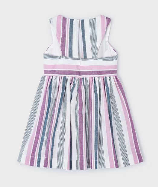 Striped Linen Dress | 3925