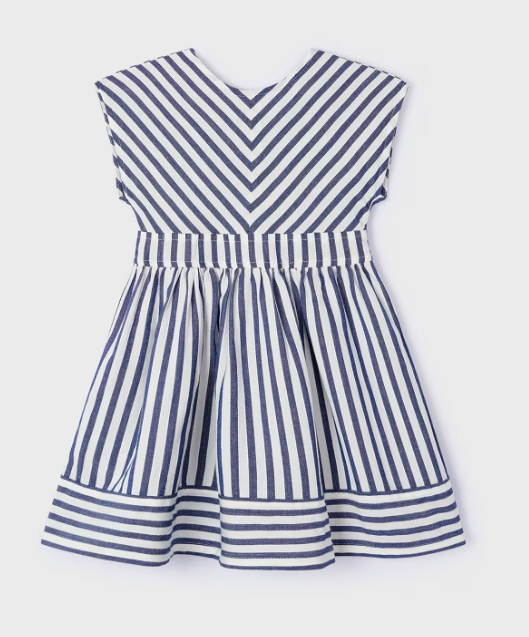 Blue Striped Dress | 3931