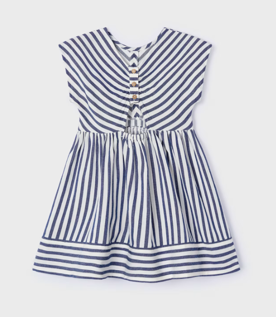 Blue Striped Dress | 3931