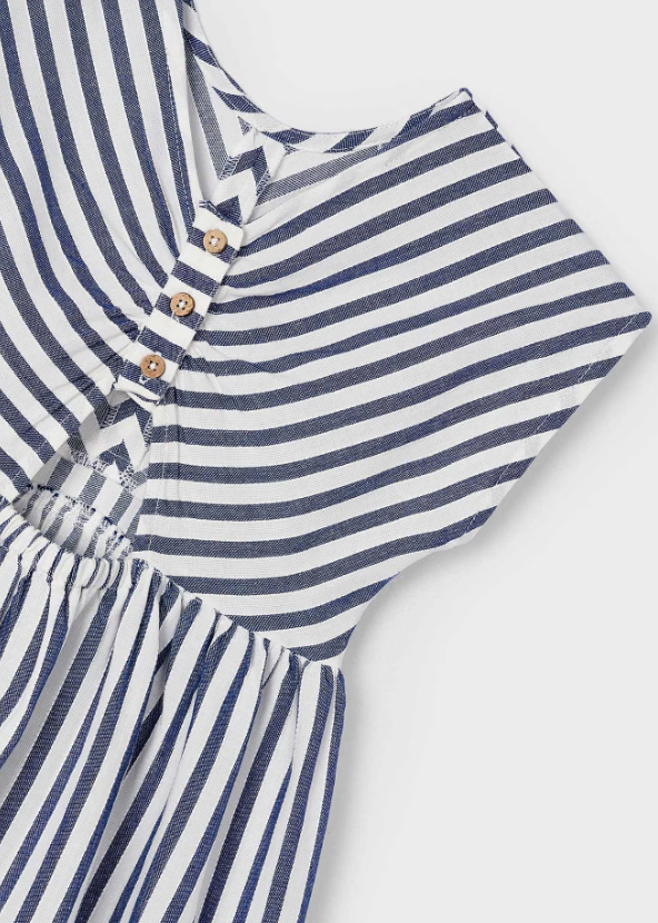Blue Striped Dress | 3931