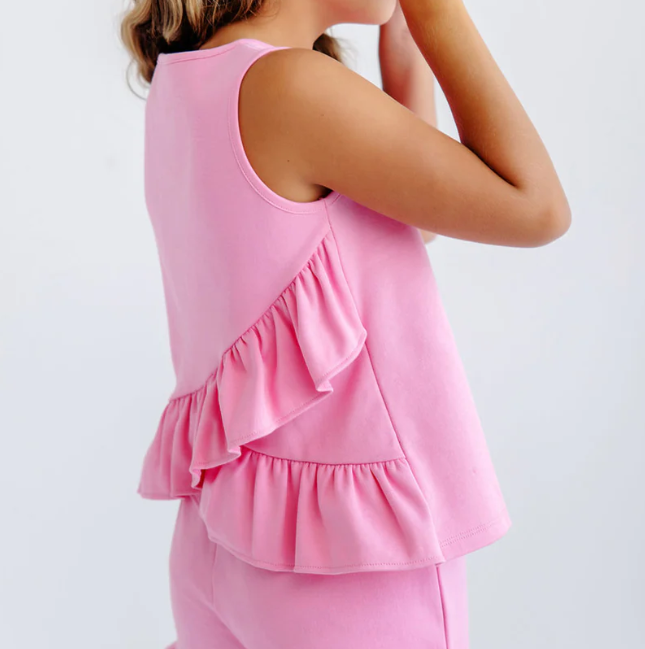 Love You Back Top | Hamptons Hot Pink