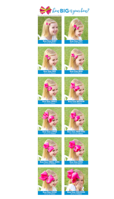 King Birthday Themed Print Grosgrain Bow | Party