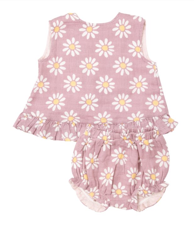 Ruffle Back Top & Bloomer | Mod Daisy