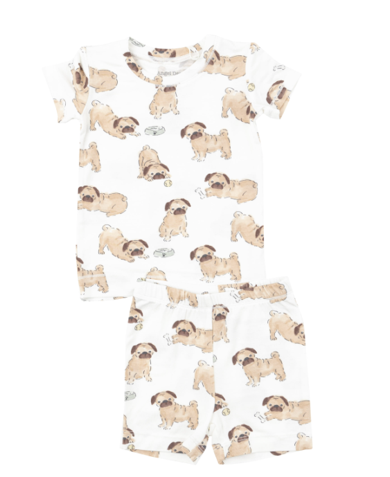 Loungewear Short Set | Pugs