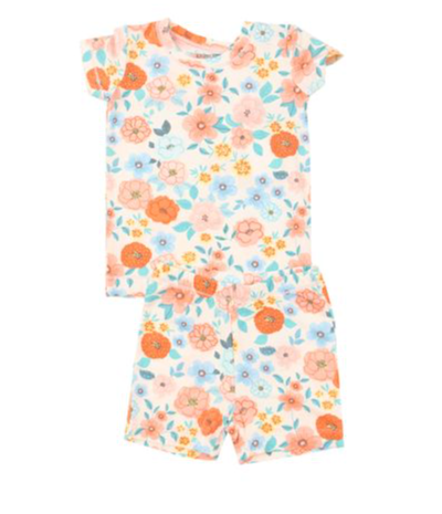 Loungewear Short Set | Flower Cart
