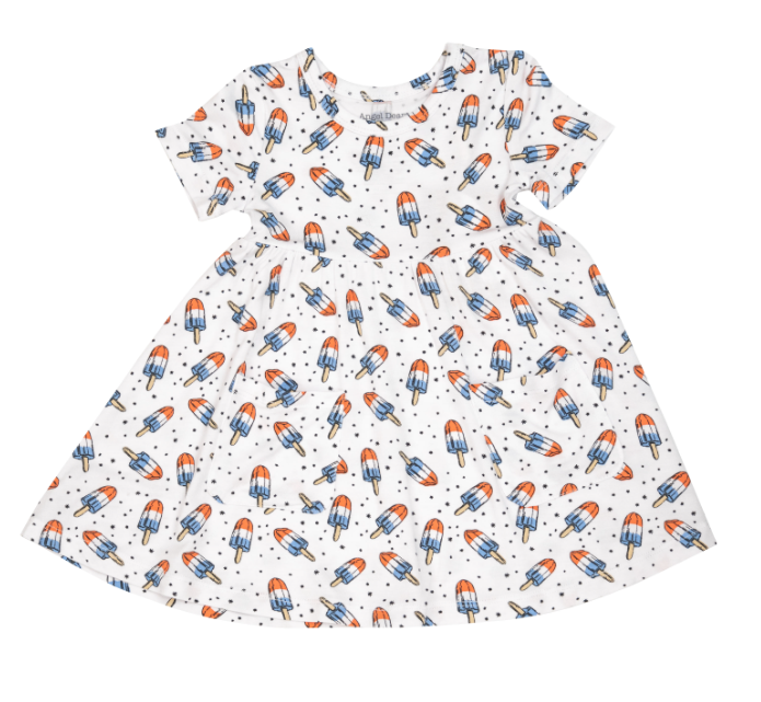 Twirly Short Sleeve Dress | Astropops