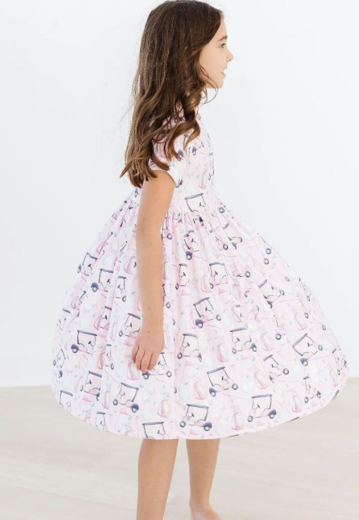 Tee Time Short Sleeve Twirl Dress