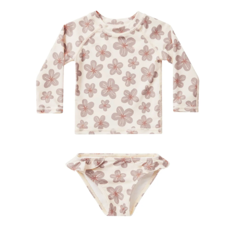 Maryn Rashguard Set | Hibiscus