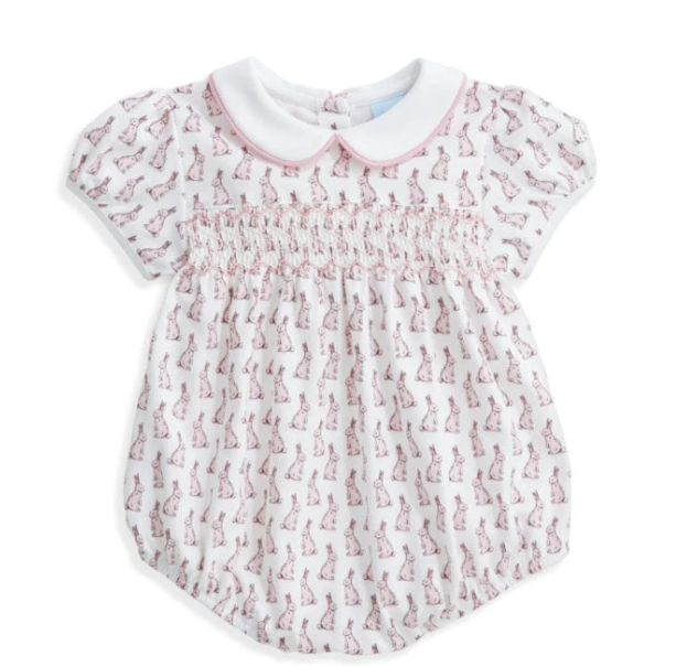 Sissy Smocked Pima Bubble | Tilly Rabbit