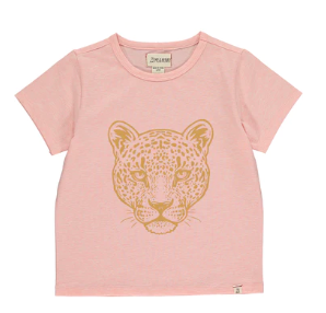 Falmouth Leopard Tee | Orange