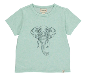 Falmouth Elephant Tee | Pale Green