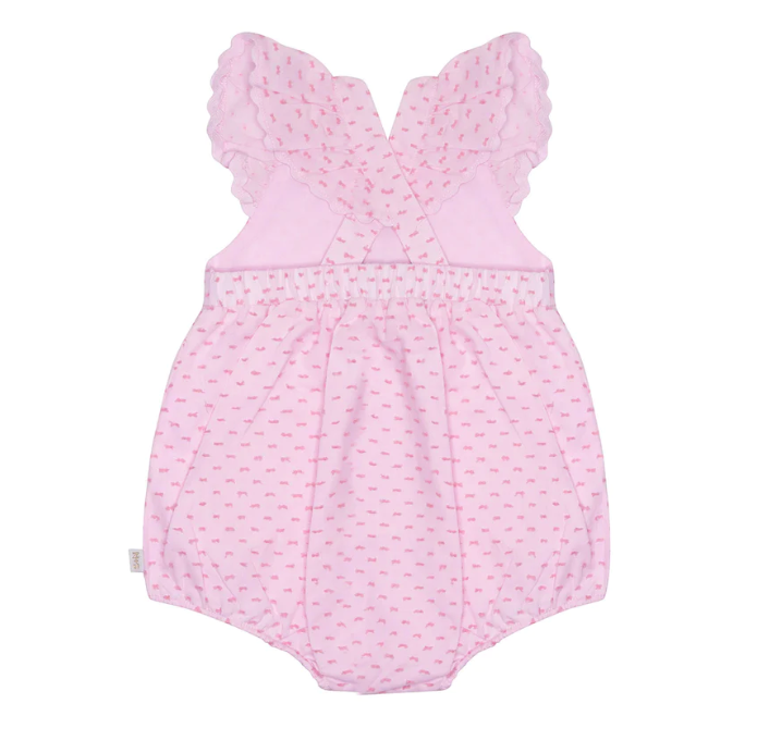 Katie Swiss Dot Ruffle Bubble | Ballet Slipper