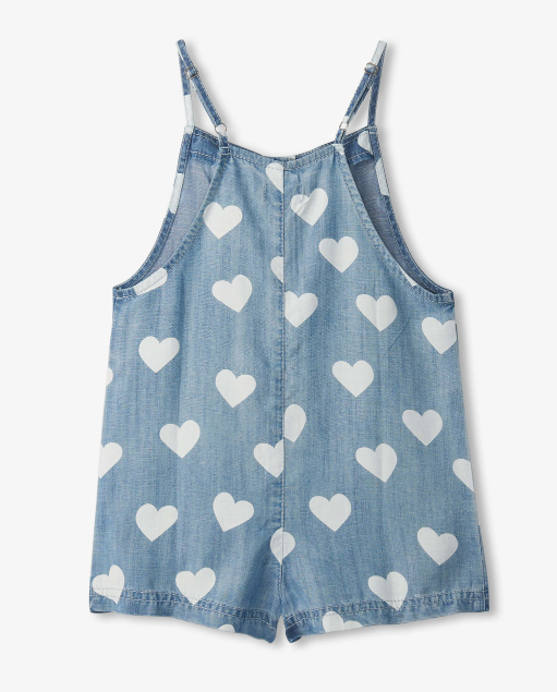 Hearts Slouchy Overall