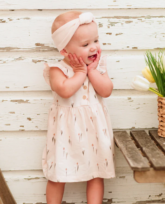 Tulip Romper | Lt Pink