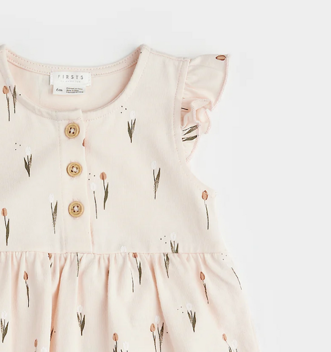 Tulip Romper | Lt Pink