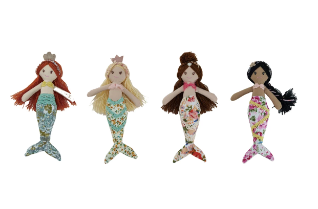 Fabric Mermaid Doll