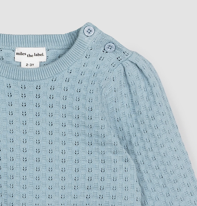 Dusty Blue Azul Sweater