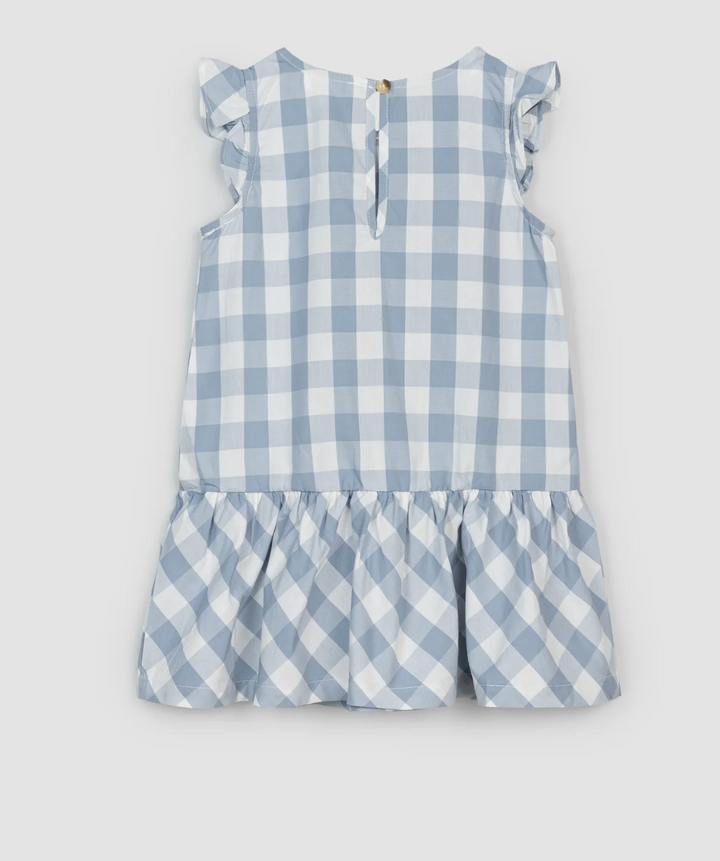 Poplin Plaid Woven Dress