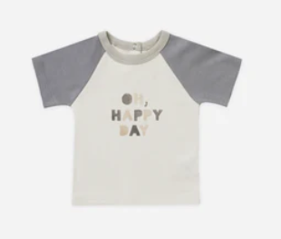 Colorblock Raglan Tee | Oh Happy Day