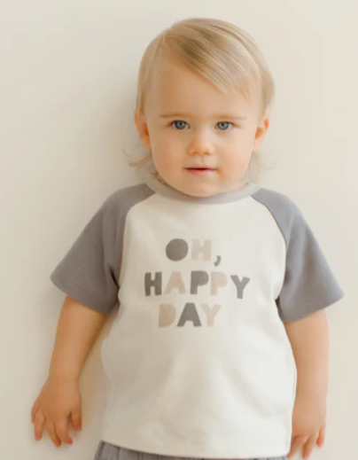 Colorblock Raglan Tee | Oh Happy Day