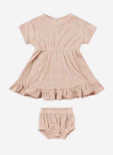 Terry Dress | Blush