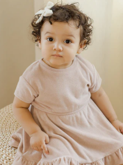 Terry Dress | Blush