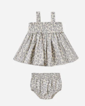 Mae Smocked Top &amp; Bloomer Set | Poppy