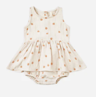 Skirted Tank Romper | Oranges