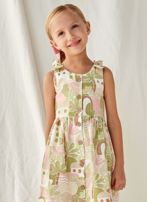 Printed Dress | 3932