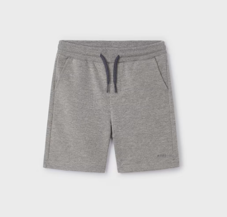 Gray French Terry Bermuda | 611