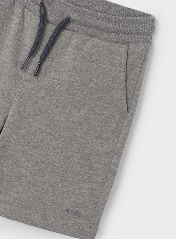 Gray French Terry Bermuda | 611