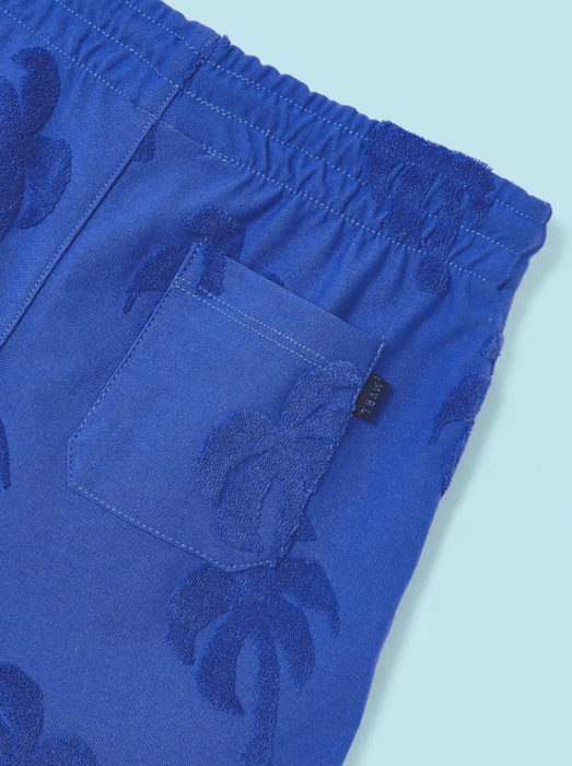 Blue Palm Tree Shorts | 3271