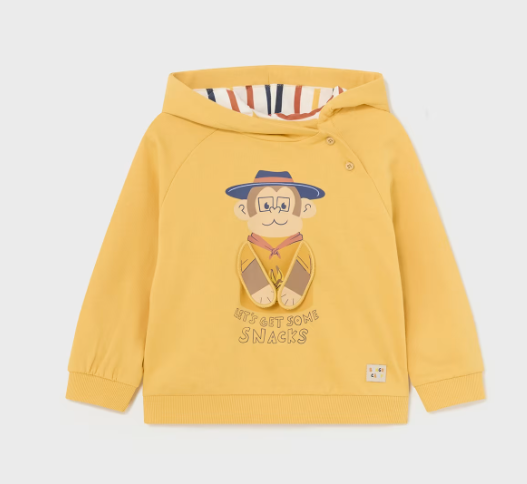 Yellow Snacks Hoodie | 1442