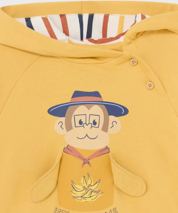 Yellow Snacks Hoodie | 1442