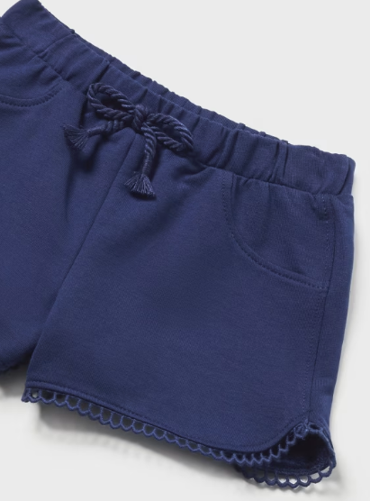 Baby Cotton Fleece Shorts | Navy | 603