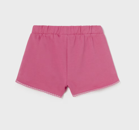 Baby Cotton Fleece Shorts | Magenta | 603