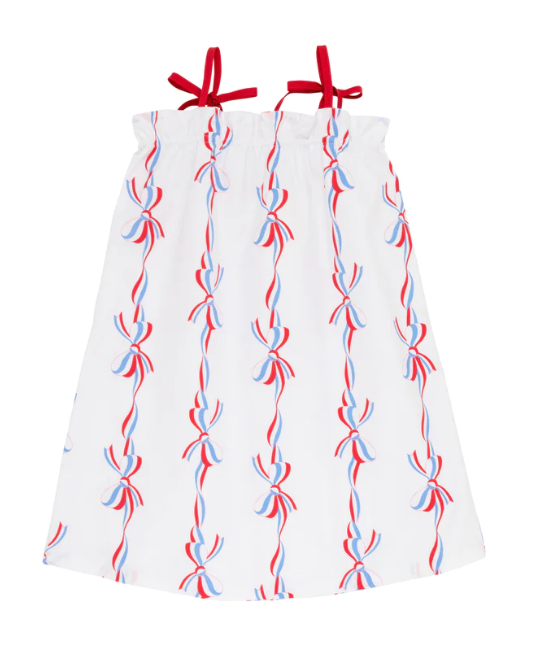 Lainey's Little Dress Broadcloth | America's Birthday Bows